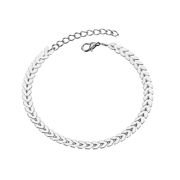 Double Heart Anklet - Victorias Closetanklet