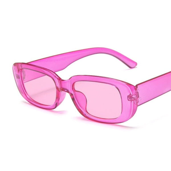 Luxury Brand Travel Small Rectangle Sun Glasses - Victorias ClosetSunglasses