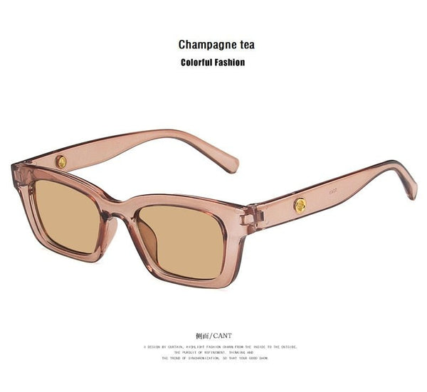 Rectangle Vintage Sunglasses - Victorias ClosetSunglasses
