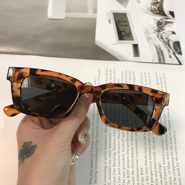 Rectangle Vintage Sunglasses - Victorias ClosetSunglasses