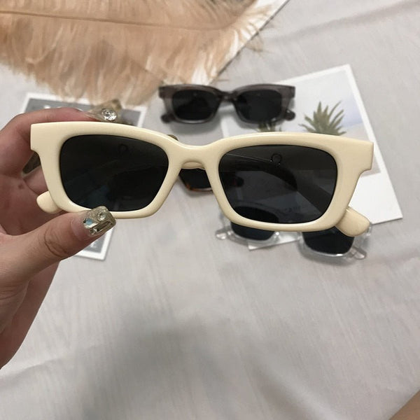 Rectangle Vintage Sunglasses - Victorias ClosetSunglasses