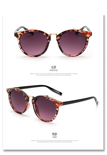 Retro Round Sunglasses - Victorias ClosetSunglasses