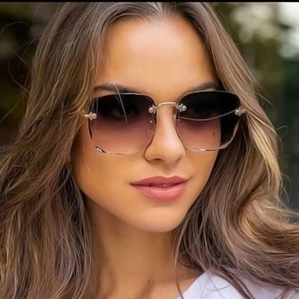 Rimless Sunglasses - Victorias ClosetSunglasses