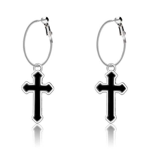 Stainless Steel Acrylic Crystal Stud Earrings - Victorias ClosetEARRINGS